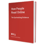 How People Read on the Web: The Eyetracking Evidence