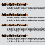 How to write a subheading