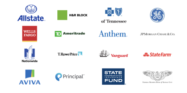 Insurance and Financial services clients