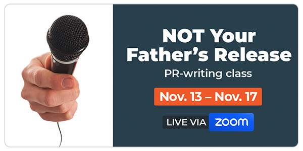 PR Writing workshop